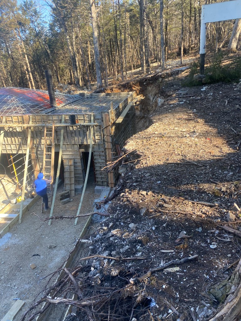 CL Concrete Pumping crew on a commercial jobsite in Southwest Missouri